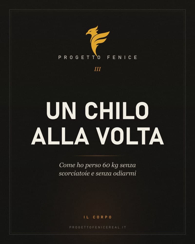 Copertina del manuale Un chilo alla volta