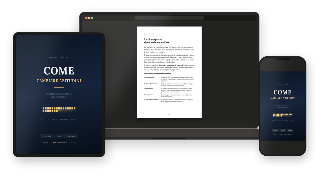 Come cambiare abitudini. Protocollo 30 giorni PDF ITA